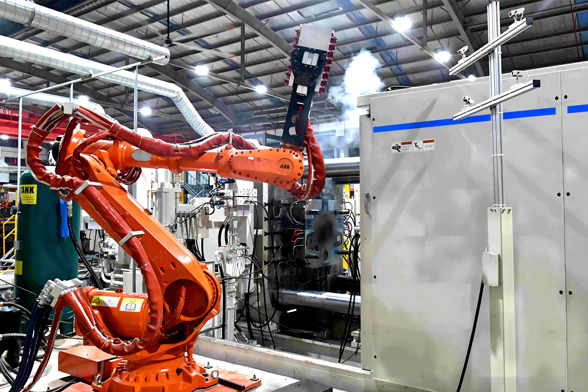 品成金屬滿足客戶自動化生產需求，可根據客戶自動化生產線提供壓鑄模具的整體解決方案