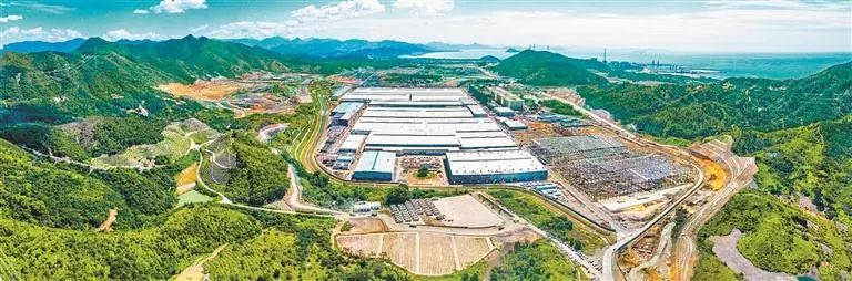 深汕比亞迪汽車工業(yè)園一期已實現(xiàn)投產，二期正加速沖刺投產